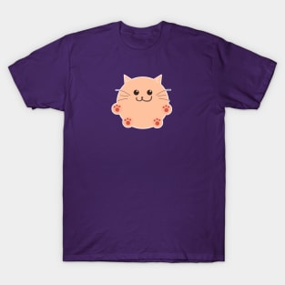 Round kitten T-Shirt